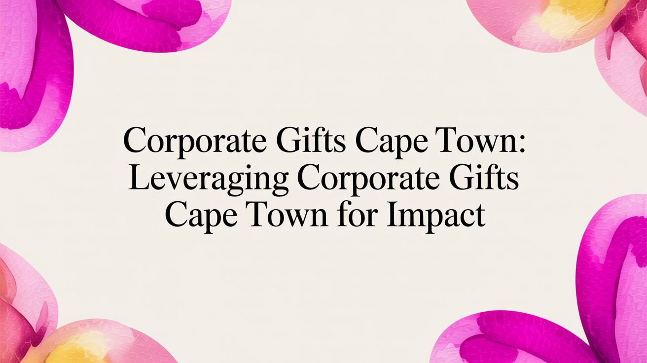 Corporate Gifts Cape Town: 7 Proven Ways to Create Real Business Impact