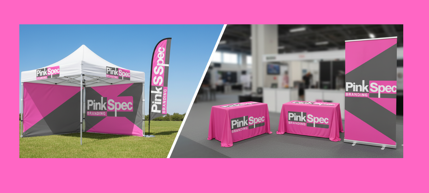 What Are Portable Display Products? - Pink Spec Branding