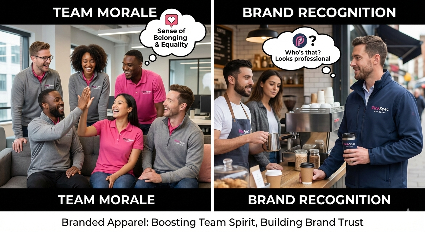 Logo Appeal on Corporate Clothing